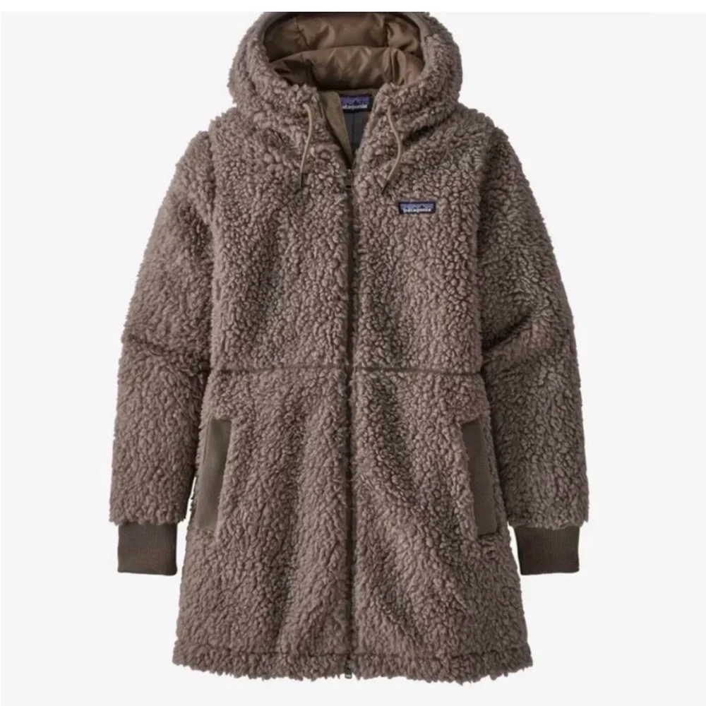 Patagonia Brown Teddy Jacket taupe color small dusty mesa parker - Picture 1 of 3